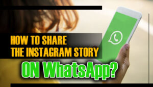 How to share the Instagram story to WhatsApp status